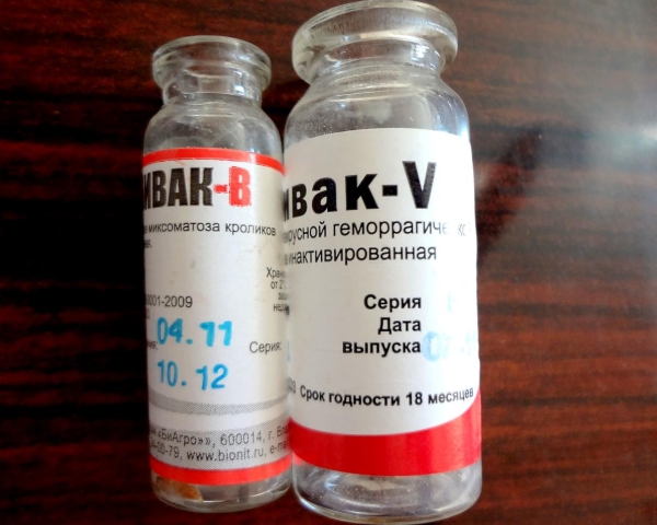  Impfstoff für Kaninchen RABBIVAK-V und RABBIVAK-V